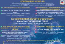 Les gestes barrière en trois langues