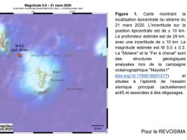 Le séisme du 21 mars sans lien direct avec l’essaim et l’éruption en cours
