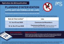 Dengue : pulvérisations à Mtsamboro et à Boueni