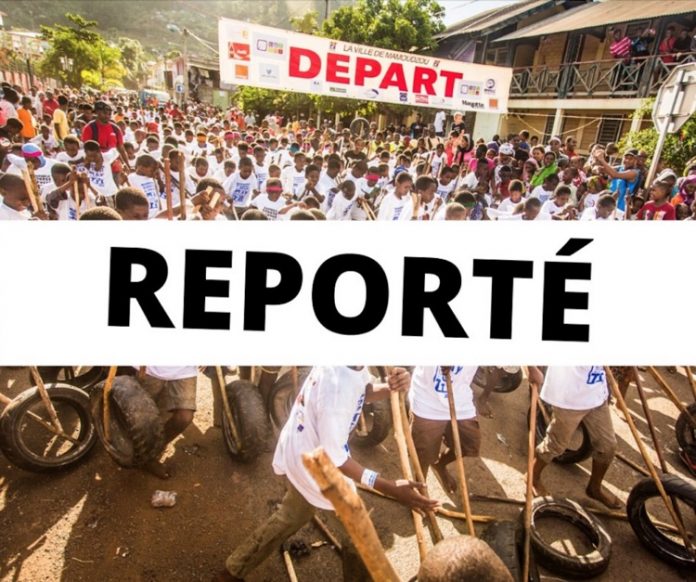 Course pneus reportée