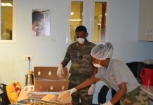 Repas améliorés concoctés par le RSMA pour le personnel du CHM RSMA, CHM, Covid