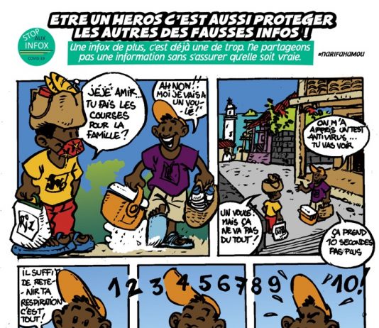 4 chefs de projet de Mayotte relèvent le défi du Grand Prix publicitaire : « Stop aux Infox COVID-19» ! UNION Francophone, Mayotte, Covid, infox
