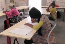 C’est la reprise aussi à Mtsangamouji écoles, Mayotte, covid