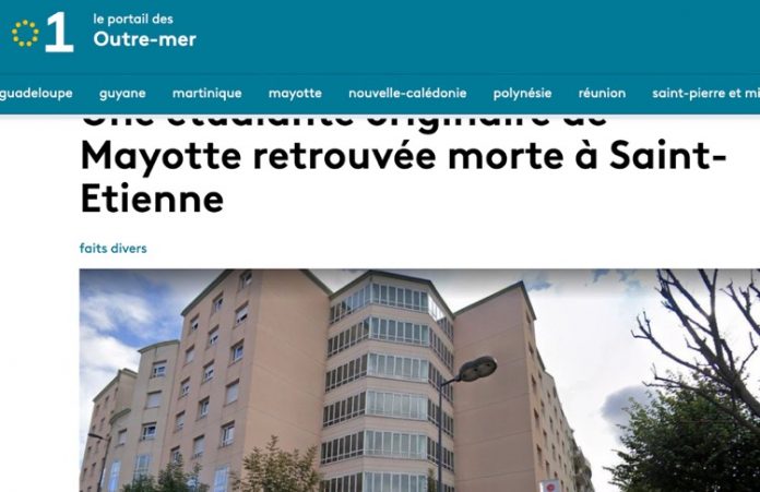 Saint Etienne, Mahoraise, étudiante