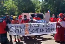 Manifestation contre l’insécurité à Kahani ce dimanche Kahani, Mayotte