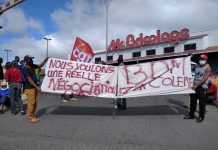 La grève des salariés de BDM bat son plein