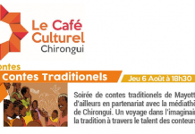 Soirée contes ce jeudi à Chirongui