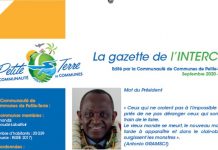 L’interco de Petite Terre affiche ses projets sur la 1ère gazette