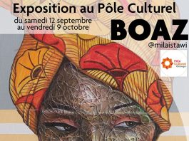Exposition de Boaz au pôle culturel de Chirongui