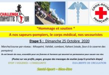 Le Challenge Mayotte Tour dédié aux pompiers, au secteur médical et aux secouristes