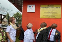Inauguration de la Maison France Services de Combani