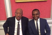 Vice-présidence du Sénat : Thani Mohamed passe le relais à Georges Patient Sénat, Larcher, Mayotte, Patient, Mohamed Soilihi