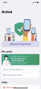 Application, Tousanticovid, Mayotte