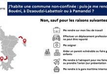Pour y voir clair dans les déplacements entre les communes confinées et le reste de l’île