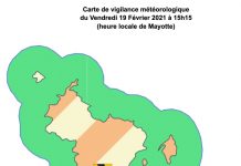 Mayotte placée en vigilance Orage ce vendredi à 22h