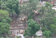 Grosse opération de destruction d’habitat illégal en lien avec les violences à Dzoumogne