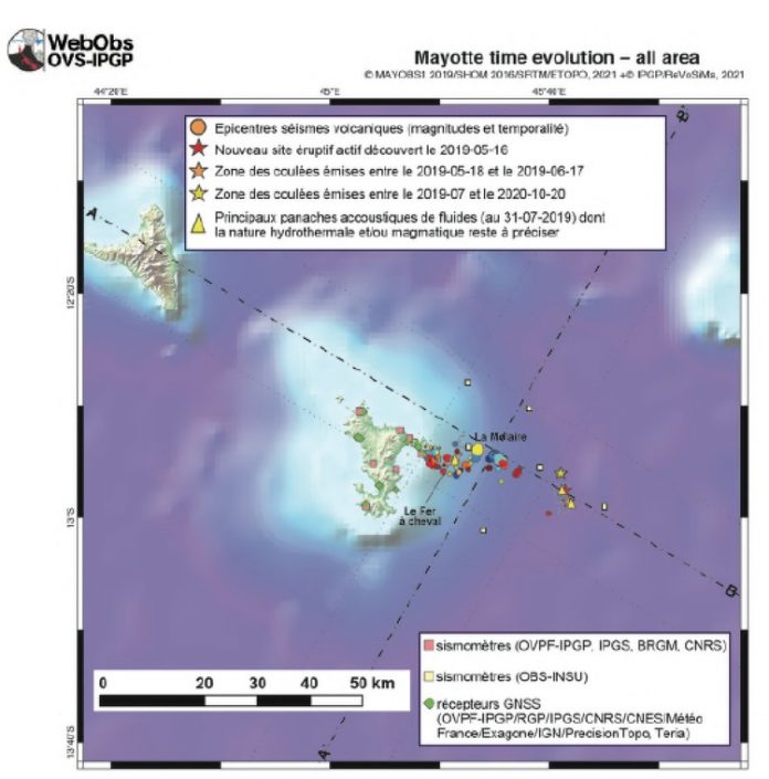 Volcan, BRGM, REVOSIMA, Mayotte