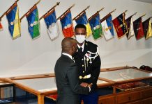 Gendarmerie : Cérémonie de remise de galons à Nazir Mze Boinadi, major de promo