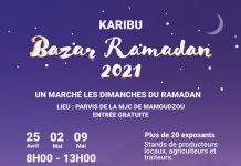 Premier « Bazar Ramadan » ce dimanche à Mamoudzou