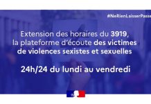 Violences conjugales : le 3919 disponible H24 depuis ce lundi
