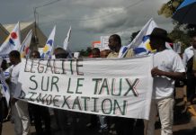 Le recteur recevait Rivo pour toucher du doigt les avancées de la feuille de route du Grenelle Grenelle de l'éducation, SNUipp, FSU, Mayotte