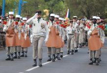 Défilé du 14 juillet : le préfet dit sa « fierté » et rencontre des habitants